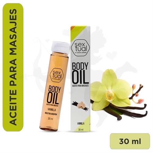 Aceite corporal sabor a Vainilla 30ml